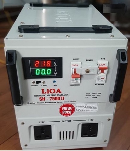 ỔN ÁP LIOA SH-7500II | LIOA 7.5KW | LIOA 7500W | LIOA 7.5KVA CHÍNH HÃNG