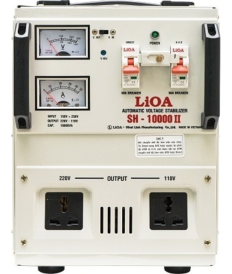LIOA SH-10000II | ỔN ÁP LIOA 10KVA | LIOA 10KW |ĐẠI LÝ BÁN ỔN ÁP 10 KG