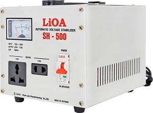 LIOA SH 500II 1 PHA 150V-250V | ỔN ÁP LIOA NHẬT LINH 500VA 500W 0,5KW 1 PHA
